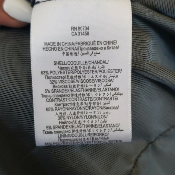 BCBG MaxAzria charcoal grey coat - Picture 5 of 5